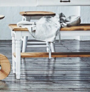 Midi ミディ ベンチ  おしゃれ 背もたれなし ロング 木製 アンティーク風 スツール 椅子 イス いす 【送料無料】