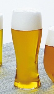 ビヤーグラス 薄氷 395ml  日本製 ガラス ビアグラス グラス ビール うすらい 家庭用 カフェ 業務用 プロユース 家飲み コップ