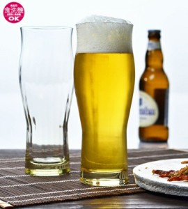 本格麦酒グラス　琥珀 ペアビヤーグラスセット 360ml  日本製 ガラス 麦酒グラス ビアグラス グラス ビール ビールグラス ペア セット 贈