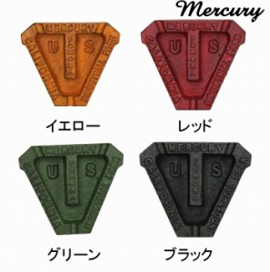 灰皿 アイアンアシュトレイ トライアングル mercury マーキュリー イエロー レッド グリーン ブラック  三角 はいざら 灰皿 タバコ イン