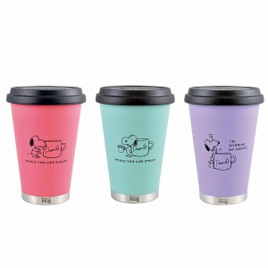 サーモマグ ドリンクタンブラー 260ml スヌーピー ブルー ピンク パープル SNOOPY　PEANUTS モバイルタンブラー  マグ マグカップ スヌー