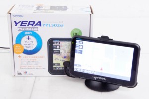 【中古】C YUPITERUユピテル ポータブルナビゲーション YERA イエラ YPL502SI カーナビ