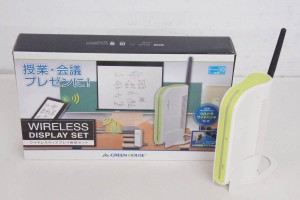 【中古】GREEN HOUSE ワイヤレスディスプレイ接続キット GH-WD-HDMIA 