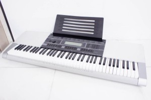 【中古】CASIOカシオ ベーシックキーボード 電子キーボード 76鍵 WK-220