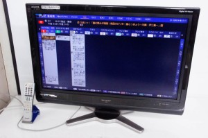 【中古】C シャープSHARP 32V型ハイビジョン液晶テレビ AQUOSアクオス LC-32D30