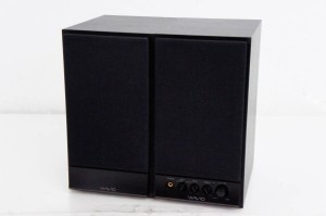 【中古】ONKYOオンキヨー WAVIO 2ウェイパワードスピーカーシステム 15W+15W GX-D90(B) PCスピーカー