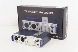 【中古】ZOOMズーム Thunderbolt搭載オーディオコンバーター TAC-2R オーディオインターフェイス