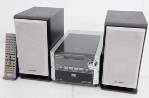 【中古】C Panasonicパナソニック MDステレオシステム 5CD／MD／DVD SC-PM2DVD-S シルバー MDLP対応