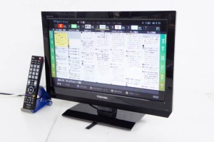 【中古】TOSHIBA東芝 REGZA 19V型 地上デジタル液晶テレビ 19B3