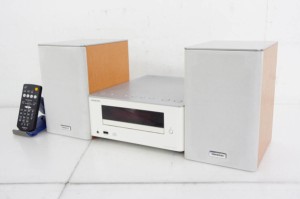 【中古】ONKYOオンキヨー CDチューナーアンプシステム X-U1(W) ミニコンポ オーディオ