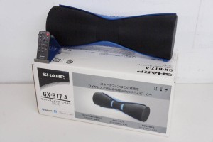【中古】【美品】SHARPシャープ Bluetoothスピーカー GX-BT7A ブルー