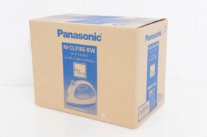 【未使用】Panasonicパナソニック コードレススチームアイロン コンパクト カルル NI-CL310E-KW