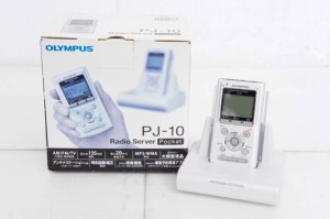 【中古】OLYMPUSオリンパス ICレコーダー機能付ラジオ録音機 ラジオサーバーポケット PJ-10