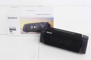 【中古】C SONYソニー Bluetooth対応 ワイヤレスポータブルスピーカー SRS-XB33 ブラック 防水・防塵・防錆