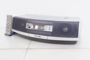 【中古】【訳あり】Panasonicパナソニック ポータブルステレオCDシステム CD／W-テープ／ラジオ RX-ED57 オーディオ CDラジカセ