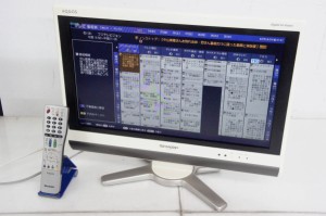 中古】ポータブルテレビ AQUOS 20V型 シャープ 探し当てる LC-20F5-B