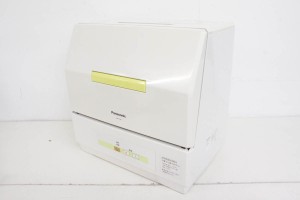 【中古】Panasonicパナソニック 食器洗い機 乾燥機能なし プチ食洗 食器点数18点 NP-TCB1-W