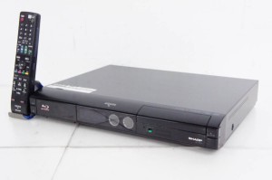 【中古】SHARPシャープ ブルーレイディスクレコーダー AQUOSアクオスブルーレイ HDD250GB BD-HD22 BDレコーダー