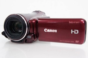 【中古】Canonキヤノン ハイビジョンデジタルビデオカメラ メモリータイプ iVIS HF M41