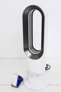 【中古】ダイソンDyson Hot+Coolホットアンドクール ファンヒーター エアマルチプライアー AM09WN ホワイト/ニッケル 扇風機