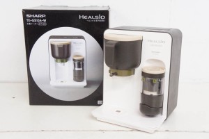 【中古】C SHARPシャープ HEALSIOヘルシオ お茶PRESSO お茶プレッソ TE-GS10A-W お茶メーカー ホワイト