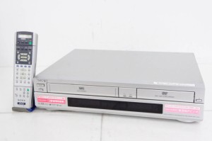 【中古】SONYソニー VHSビデオ一体型DVDプレーヤー RDR-VD60 ビデオデッキ ダビング機能付