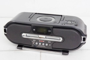 【中古】Panasonicパナソニック パーソナルMDシステム CD／MD／テープ／ラジオ MDLP対応 RX-MDX77 オーディオ MDラジカセ