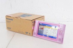 【中古】Panasonicパナソニック ポータブルワンセグテレビ 5V型 VIERAビエラ 防水 SV-ME550