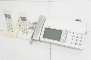 【中古】SHARPシャープ 普通紙FAX UX-900CW fappyファッピィ ホワイト系 親機のみ