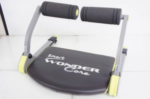 【中古】ショップジャパン ワンダーコアスマート WONDER Core Smart 腹筋マシン 倒れるだけで腹筋