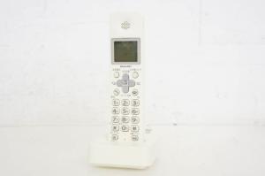 中古】シャープ 電話機 コードレス 子機2台タイプ 迷惑電話機