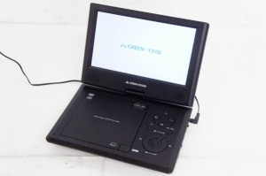 【中古】グリーンハウス 9型ポータブルDVDプレーヤー GH-PDV9FT