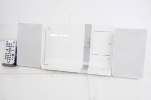 【中古】JVC Victorビクター iPad/iPod/iPhone対応マイクロコンポーネントシステム UX-VJ5-W