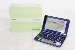 【中古】CASIOカシオ EX-wordエクスワード 電子辞書 XD-SF4800NB ネイビーブルー 100コンテンツ 音声対応