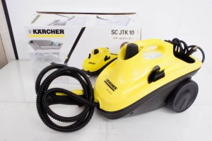 【中古】KARCHERケルヒャー 家庭用スチームクリーナー SC JTK 10 PLUS 1.512-190.0 除菌 掃除 高温スチーム