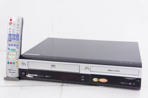 【中古】Panasonicパナソニック HDD内蔵DVDレコーダー DIGAディーガ 地デジ対応 HDD250GB DMR-XW200V-K ブラック ダビング機能付