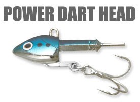 エコギア　パワーダートヘッド　DH03 イワシ　14g　【釣具 釣り具】