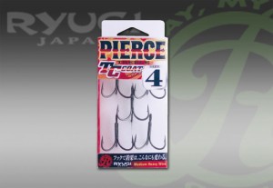 リューギ　ピアストレブルTC(PIERCE TREBLE TC COAT)　3　　【釣具　釣り具】