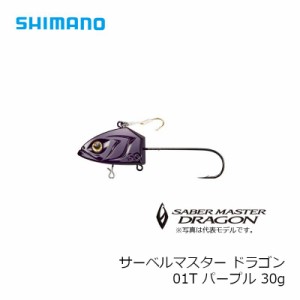 シマノ(Shimano)　サーベルマスタードラゴン30Ｇ　RG-S30Q　パープル　01T / 太刀魚 テンヤ 船タチウオ　【釣具 釣り具】
