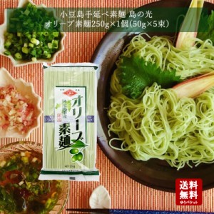 【 御中元 お中元 ギフト 御祝 御供 】 小豆島 オリーブ素麺　島の光250ｇ  【 お中元 御中元 小豆島素麺 小豆島 そうめん 素麺 小豆島手