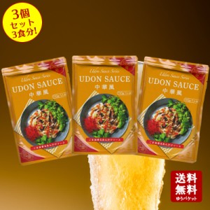 【メール便送料無料】UDON SAUCE　中華風　 110ｇ×3個セット　うどんソース 小豆島  宝食品 うどん 讃岐うどん うどんソース 中華風 中