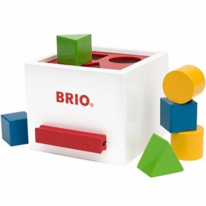 BRIO　ブリオ　形合わせボックス　白　30250　木のおもちゃ