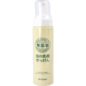 ミヨシ　無添加　泡の洗顔せっけん　200ｍL