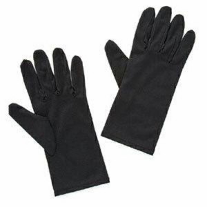 【メール便送料無料】アイメディア　手を保護する薄型手袋　4双組　ブラック　感染対策　UV対策　ナイト手袋