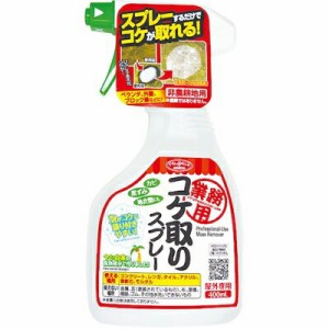 アイメディア　業務用　コケ取りスプレー　400ml　天然成分　洗浄　墓参り