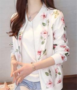 ジャケット スカジャン レディース 春秋 長袖 薄手 花柄 ブルゾン ショート丈 おしゃれ カジュアル 体型カバー 着痩せ 防風 通勤 通学 おの通販はau Wowma ワウマ Jmmj 商品ロットナンバー