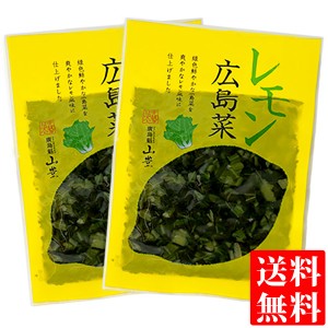 広島菜 漬物 レモン広島菜 100g × 2袋 送料無料 メール便