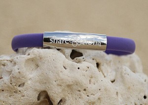 【share aloha】Lanikai Bracelet(ラニカイ・ブレスレット) ＜オーキッド＞ シリコン ブレスレット/（メンズ・レディース・ペア）