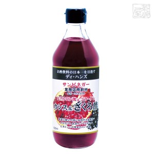 サンビネガー カシス＆ザクロ酢 ヒアルロン酸＆コラーゲン入り 500ml 瓶  業務用 割り材 希釈用