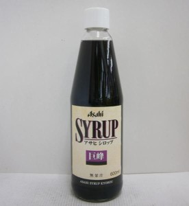 アサヒ シロップ 巨峰 600ml瓶 ASAHI SYRUP KYOHOU